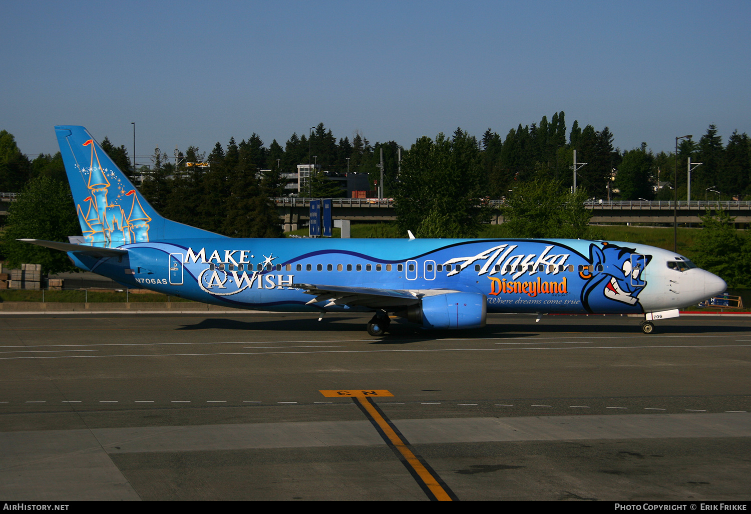 Aircraft Photo of N706AS | Boeing 737-490 | Alaska Airlines | AirHistory.net #417472