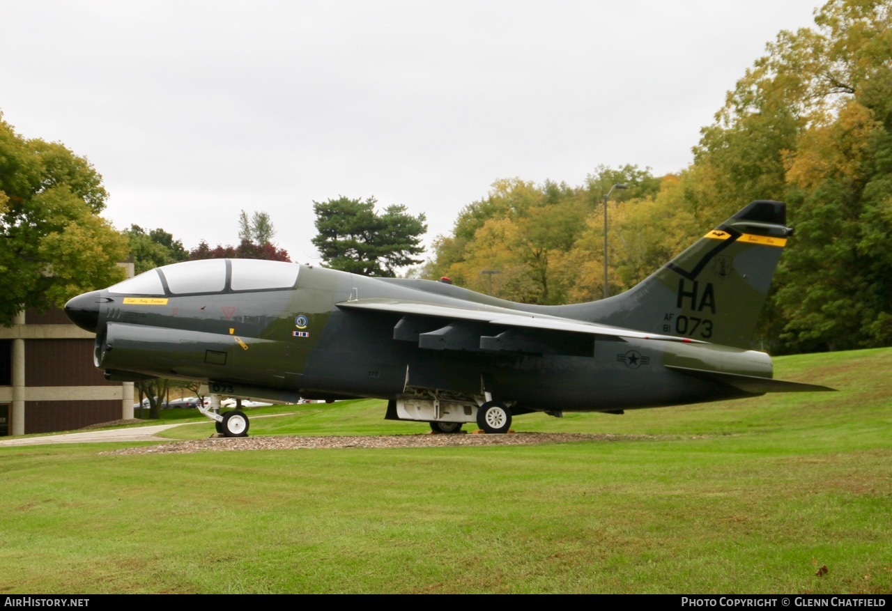 Aircraft Photo of 81-0073 / AF81-073 | Vought A-7K Corsair II | USA - Air Force | AirHistory.net #417492