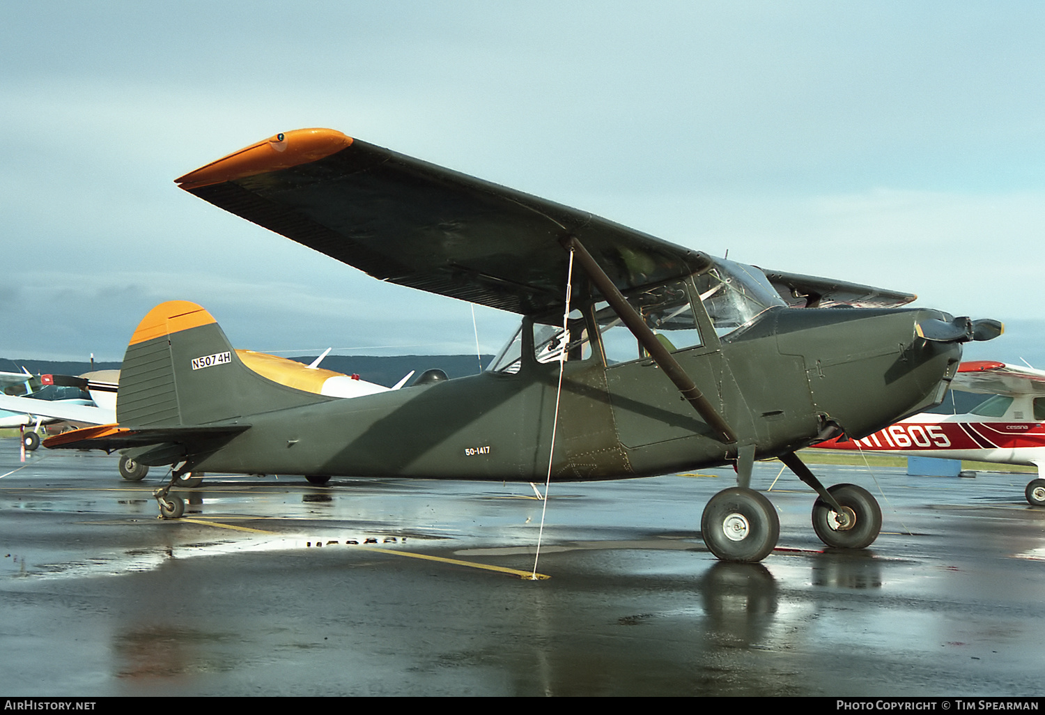 Aircraft Photo of N5074H | Cessna L-19A Bird Dog | AirHistory.net #417510