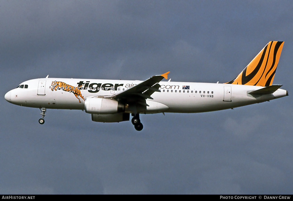 Aircraft Photo of VH-VNB | Airbus A320-232 | Tiger Airways | AirHistory.net #417517