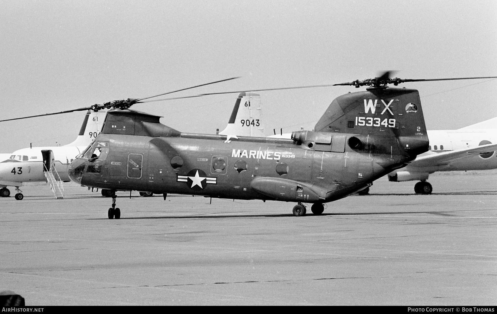 Aircraft Photo of 153349 | Boeing Vertol CH-46D Sea Knight | USA - Marines | AirHistory.net #417521