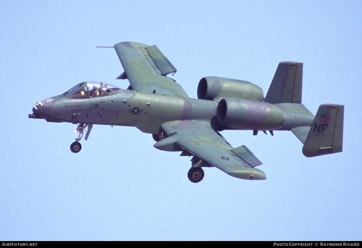 Aircraft Photo of 76-0537 / AF76-537 | Fairchild OA-10A Thunderbolt II | USA - Air Force | AirHistory.net #417533
