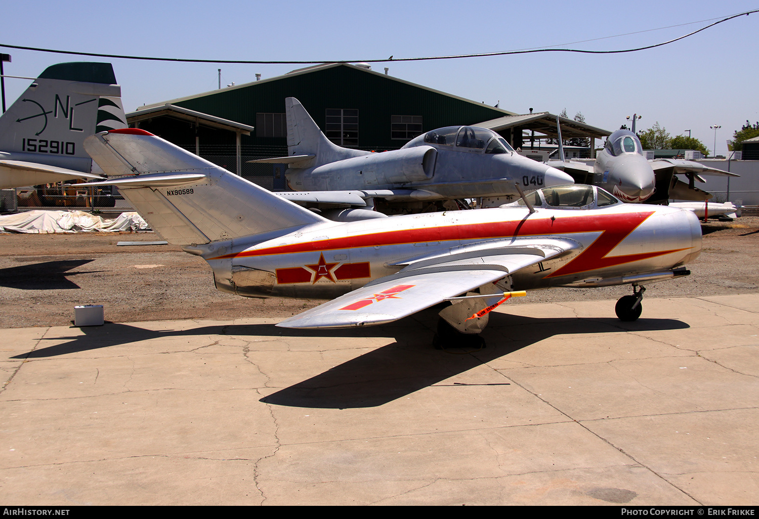 Aircraft Photo of N90589 / NX90589 | Mikoyan-Gurevich MiG-15bis | China - Air Force | AirHistory.net #417558