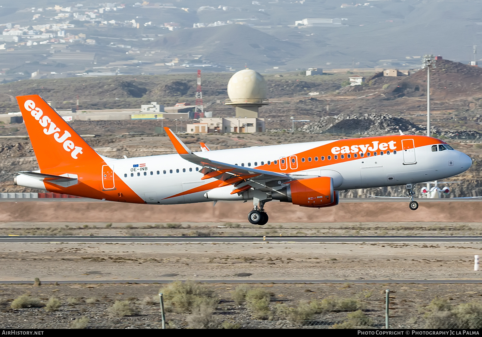 Aircraft Photo of OE-INB | Airbus A320-214 | EasyJet | AirHistory.net #417559