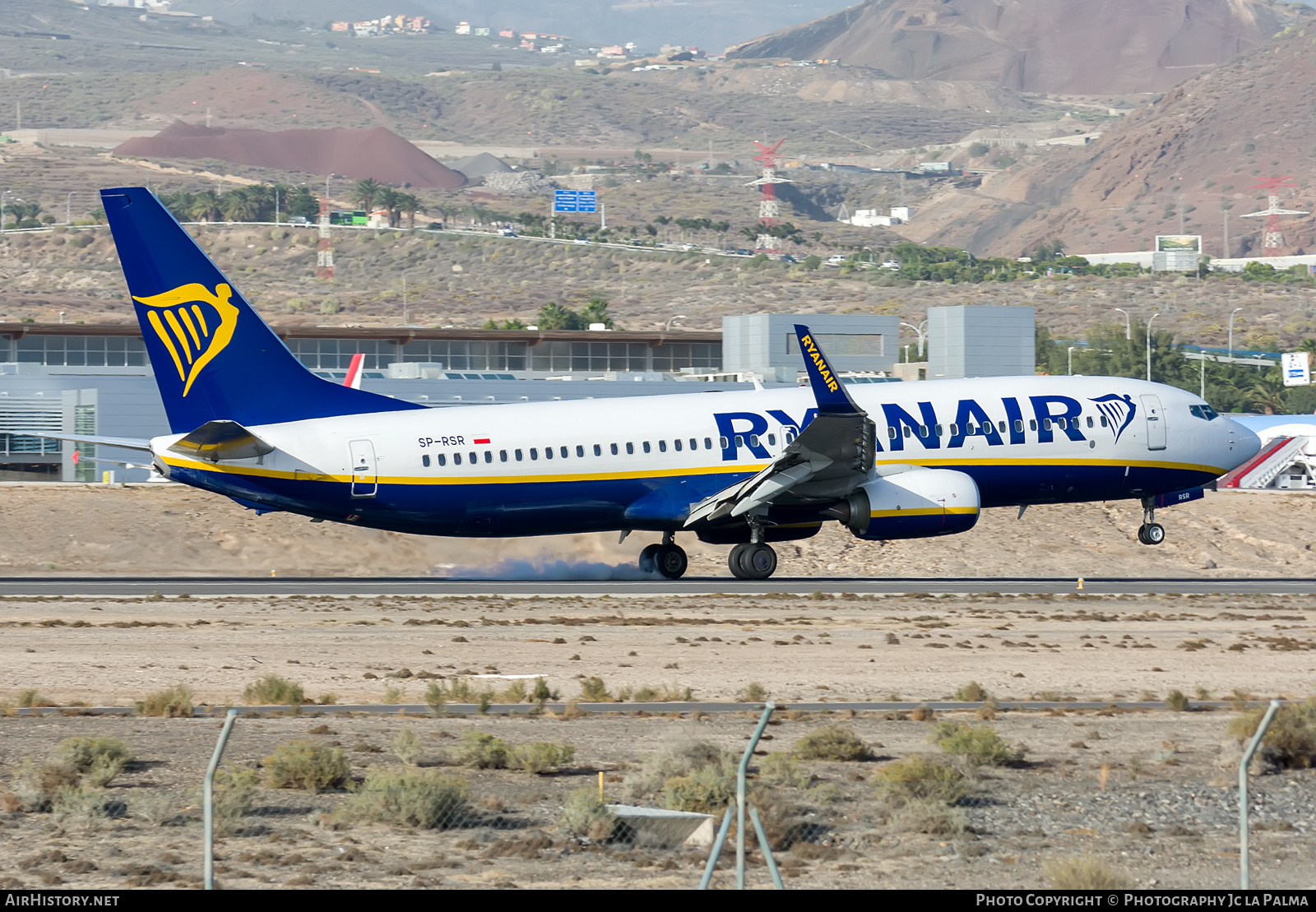 Aircraft Photo of SP-RSR | Boeing 737-800 | Ryanair | AirHistory.net #417562