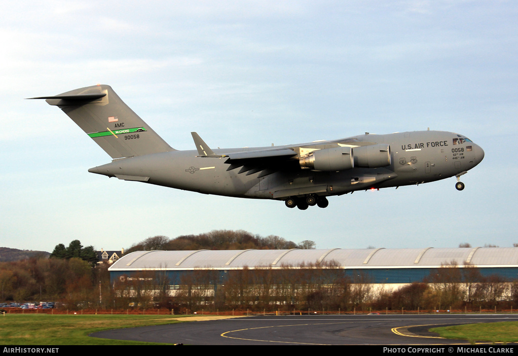 Aircraft Photo of 99-0058 / 90058 | Boeing C-17A Globemaster III | USA - Air Force | AirHistory.net #417563