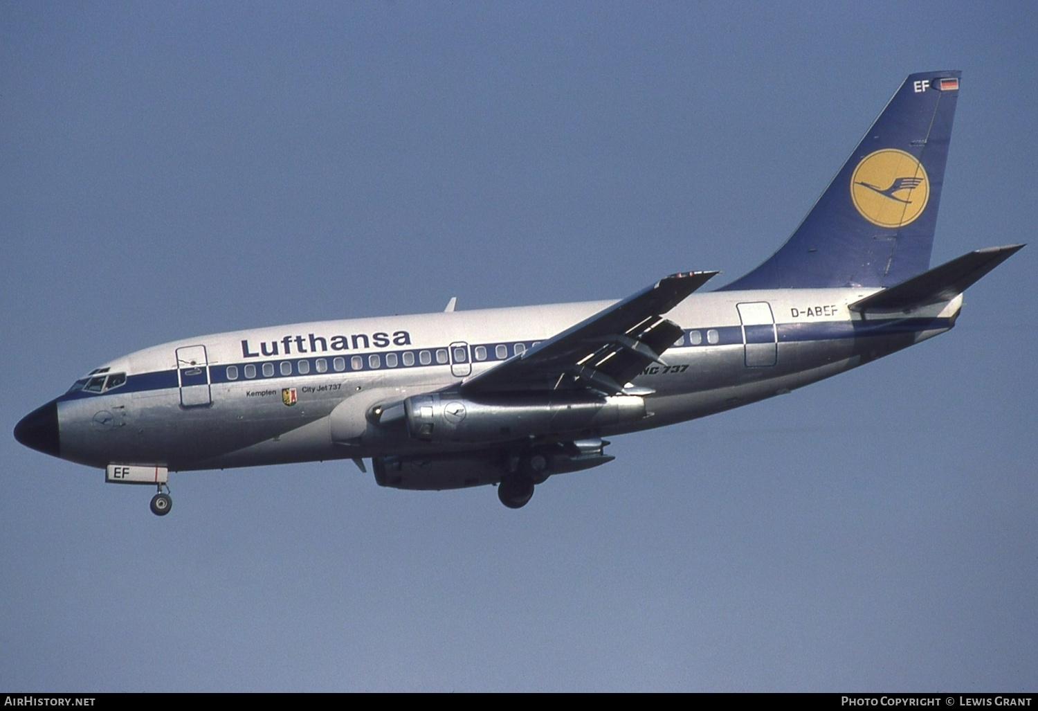 Aircraft Photo of D-ABEF | Boeing 737-130 | Lufthansa | AirHistory.net #417566