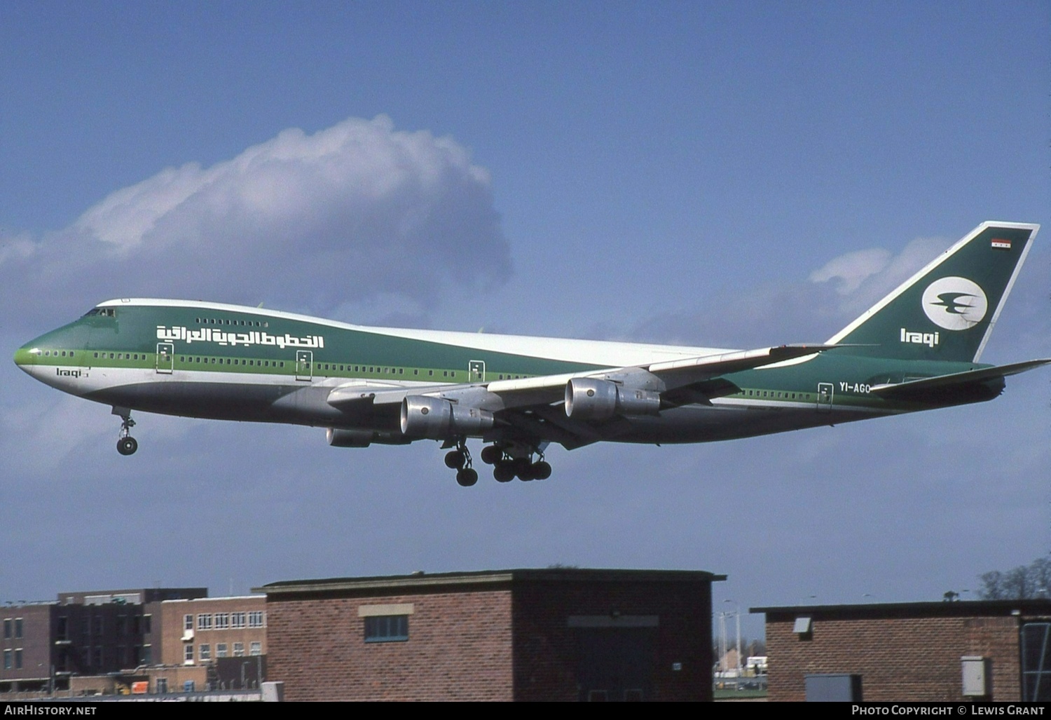 Aircraft Photo of YI-AGO | Boeing 747-270C/SCD | Iraqi Airways | AirHistory.net #417577
