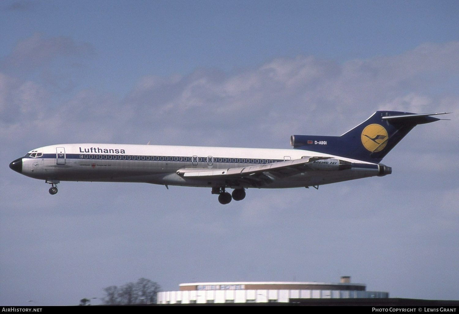 Aircraft Photo of D-ABGI | Boeing 727-230 | Lufthansa | AirHistory.net #417579