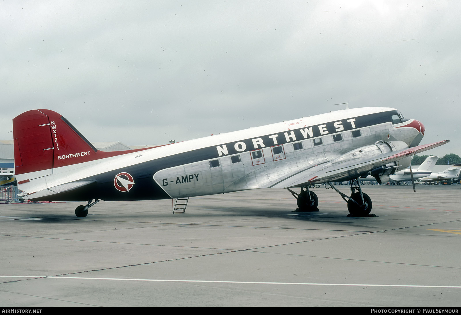 Aircraft Photo of G-AMPY / NW21711 | Douglas C-47B Skytrain | Air Atlantique | Northwest Airlines | AirHistory.net #417585