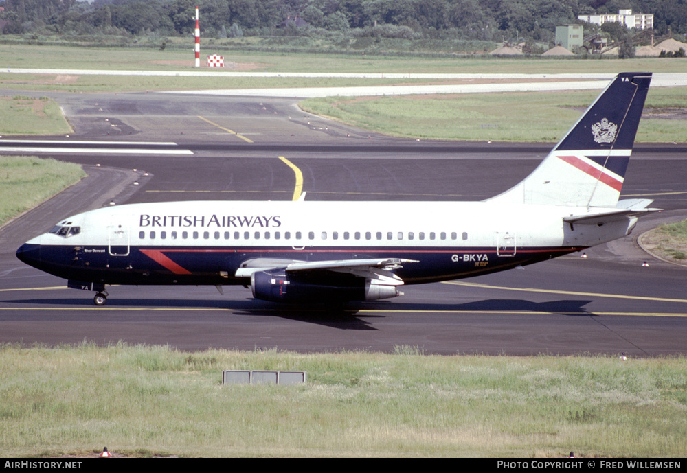 Aircraft Photo of G-BKYA | Boeing 737-236/Adv | British Airways | AirHistory.net #417599