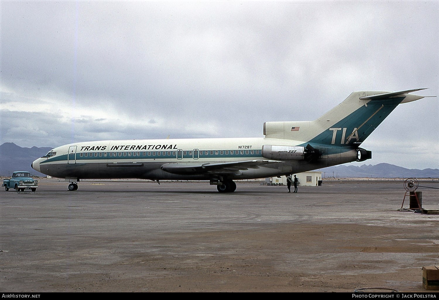 Aircraft Photo of N1728T | Boeing 727-171C | Trans International Airlines - TIA | AirHistory.net #417602