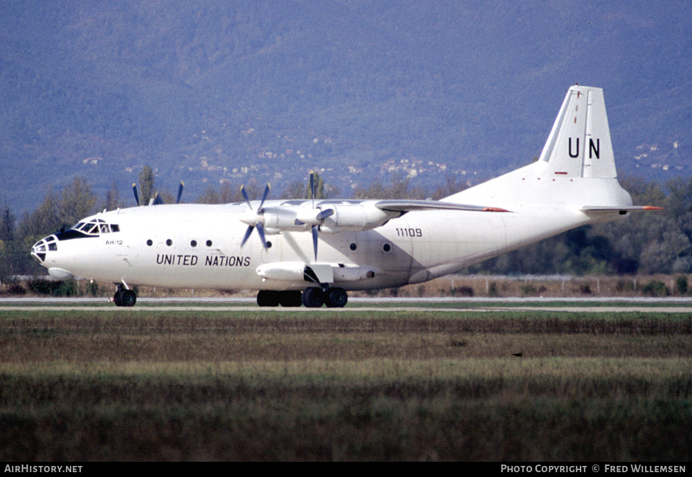 Aircraft Photo of 11109 | Antonov An-12B | United Nations | AirHistory.net #417605