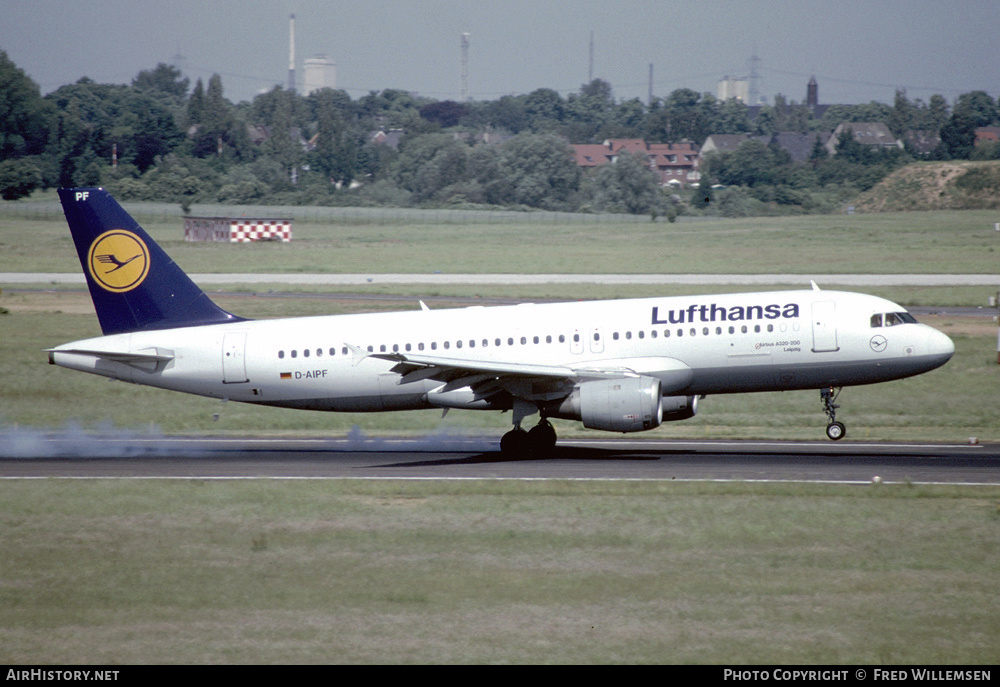 Aircraft Photo of D-AIPF | Airbus A320-211 | Lufthansa | AirHistory.net #417606