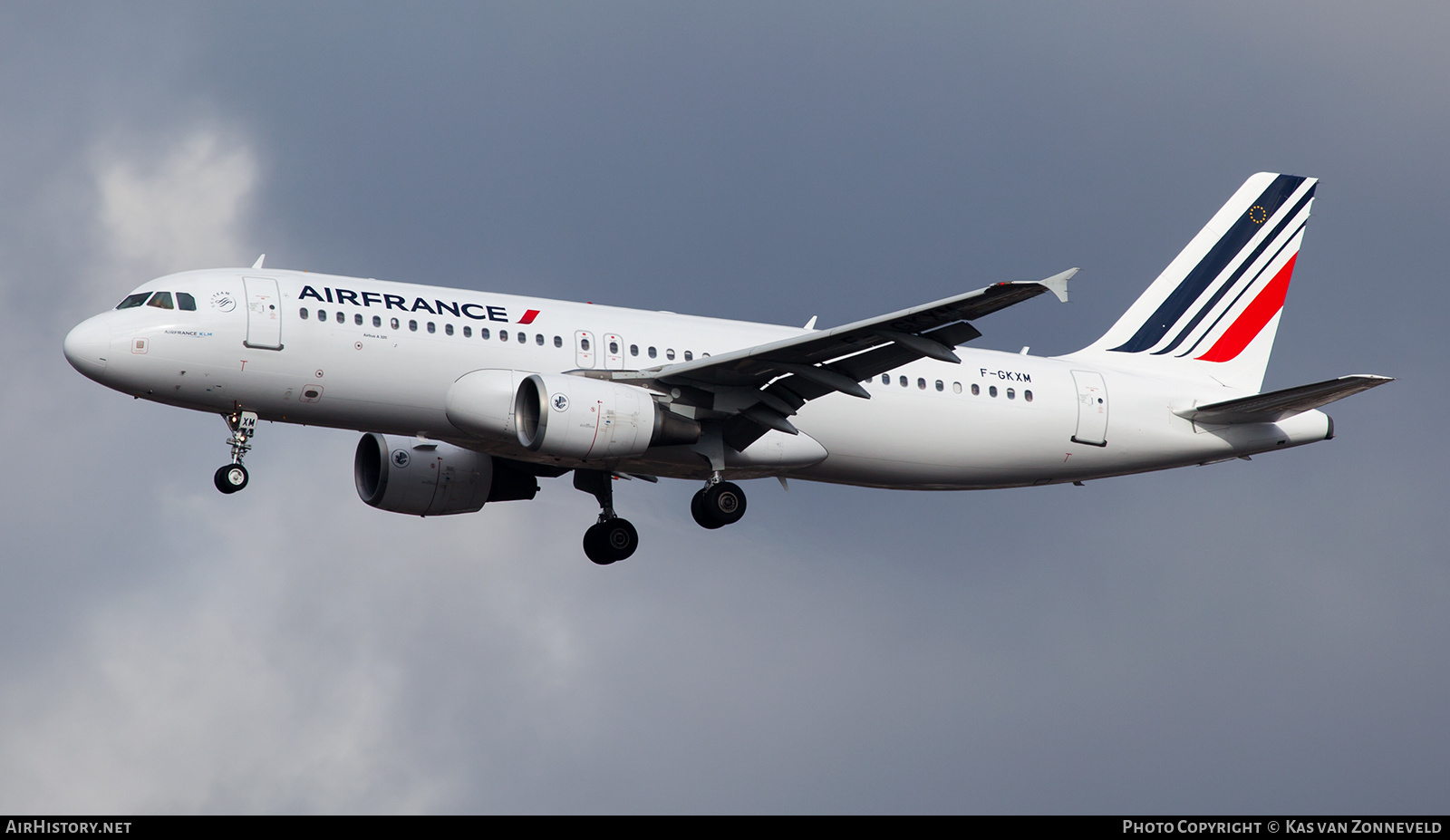 Aircraft Photo of F-GKXM | Airbus A320-214 | Air France | AirHistory.net #417612
