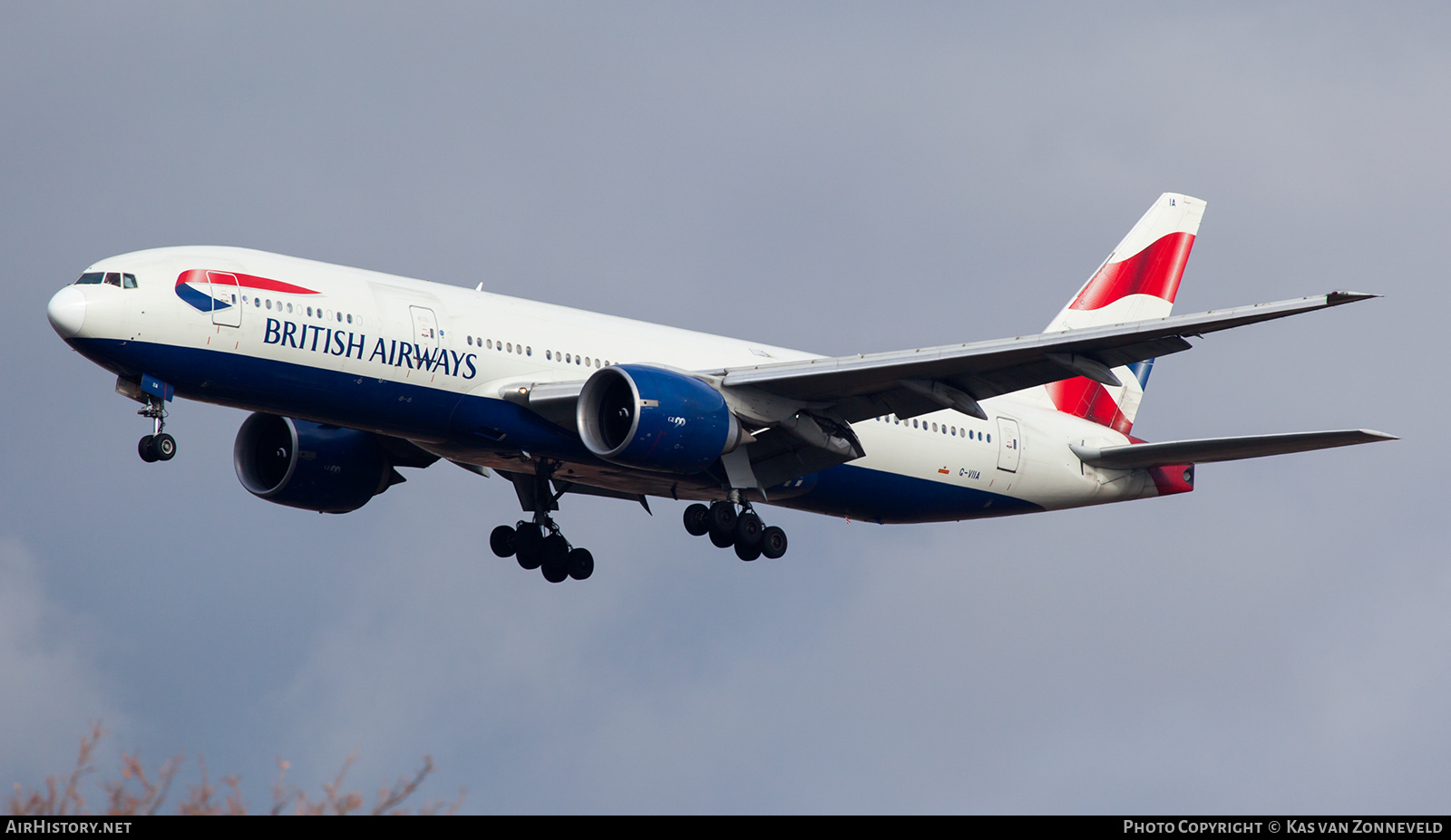 Aircraft Photo of G-VIIA | Boeing 777-236/ER | British Airways | AirHistory.net #417622