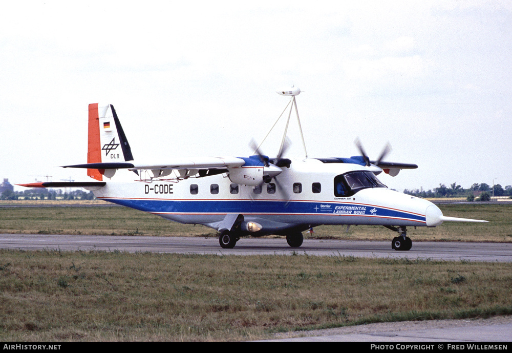 Aircraft Photo of D-CODE | Dornier 228-101 | DLR - Deutsche Forschungsanstalt für Luft- und Raumfahrt | AirHistory.net #417626