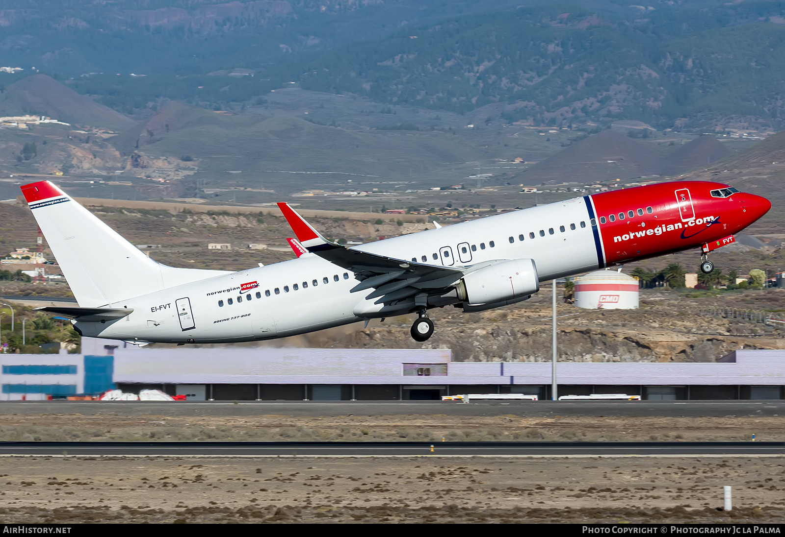 Aircraft Photo of EI-FVT | Boeing 737-8JP | Norwegian | AirHistory.net #417628