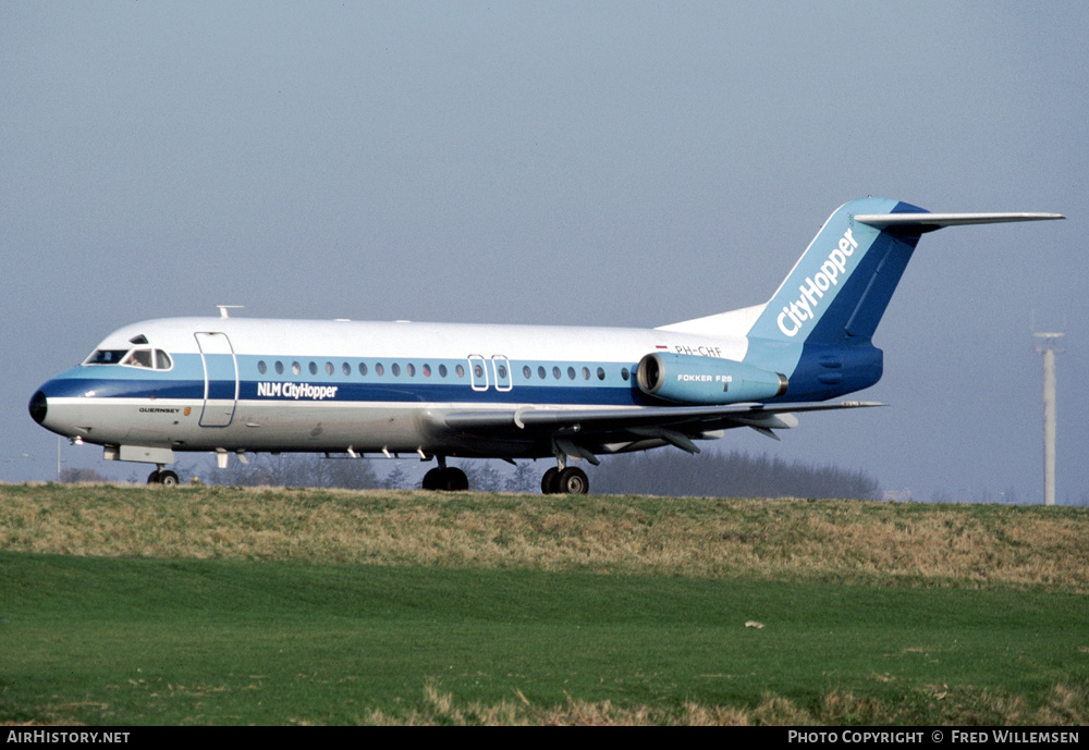 Aircraft Photo of PH-CHF | Fokker F28-4000 Fellowship | NLM Cityhopper | AirHistory.net #417629