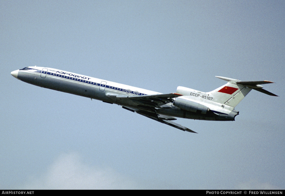 Aircraft Photo of CCCP-85107 | Tupolev Tu-154B-1 | Aeroflot | AirHistory.net #417638