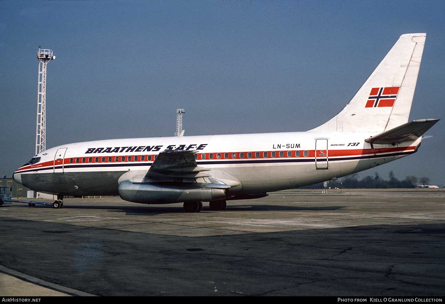 Aircraft Photo of LN-SUM | Boeing 737-205/Adv | Braathens SAFE | AirHistory.net #417645
