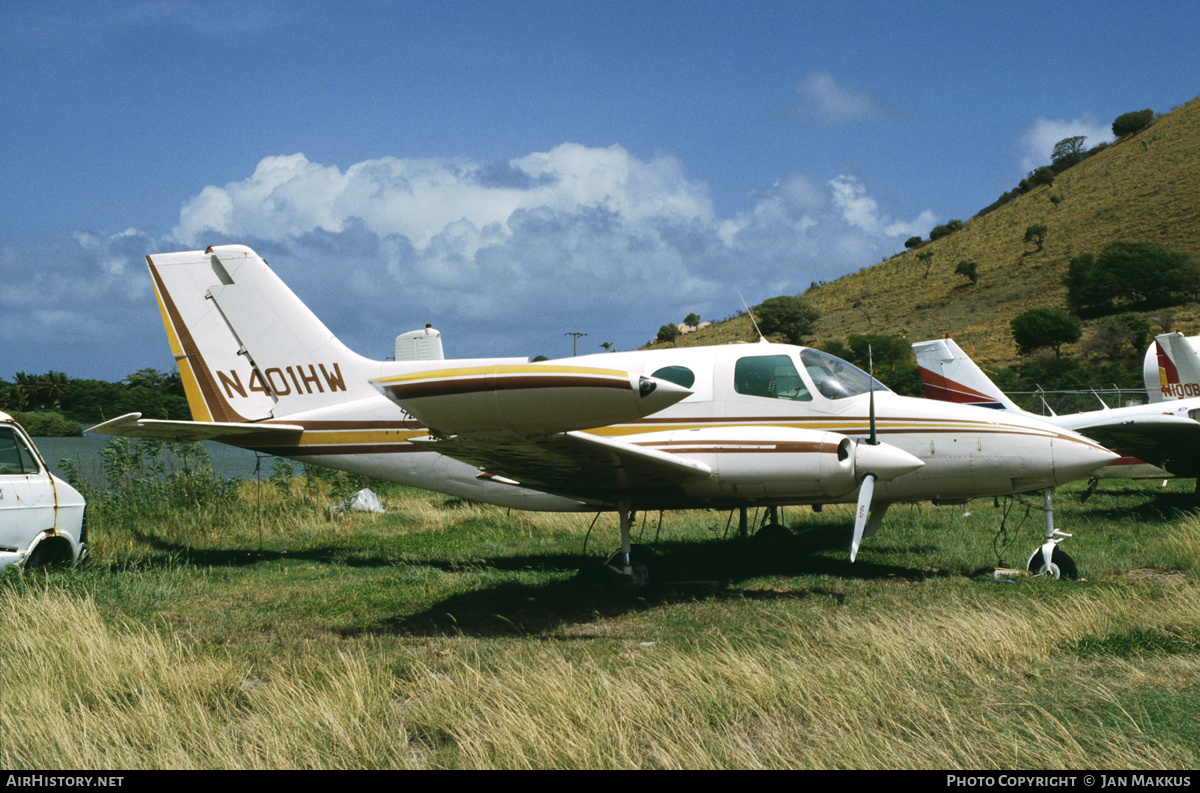 Aircraft Photo of N401HW | Cessna 401A | AirHistory.net #417647