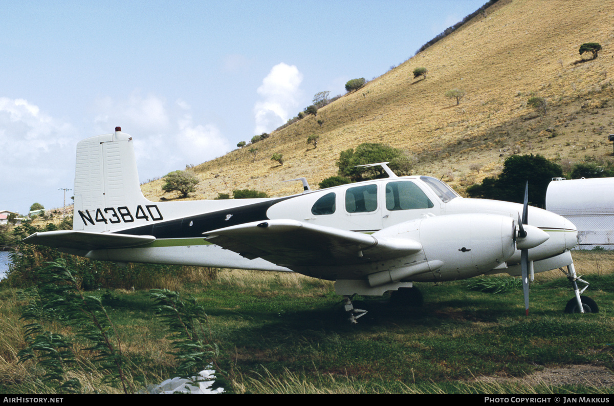Aircraft Photo of N4384D | Beech E50 Twin Bonanza | AirHistory.net #417651