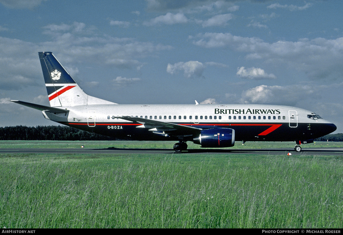 Aircraft Photo of G-BOZA | Boeing 737-3L9 | British Airways | AirHistory.net #417658