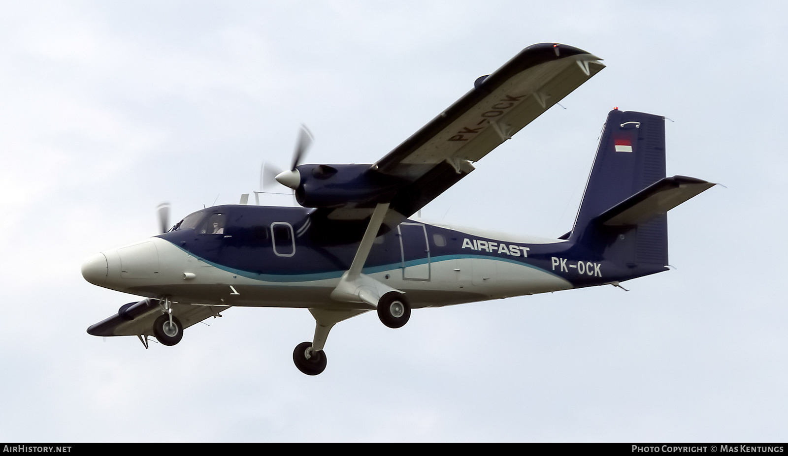 Aircraft Photo of PK-OCK | De Havilland Canada DHC-6-300 Twin Otter | Airfast | AirHistory.net #417667
