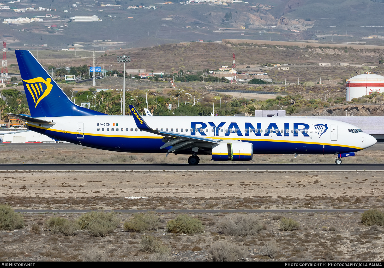 Aircraft Photo of EI-GXM | Boeing 737-800 | Ryanair | AirHistory.net #417676