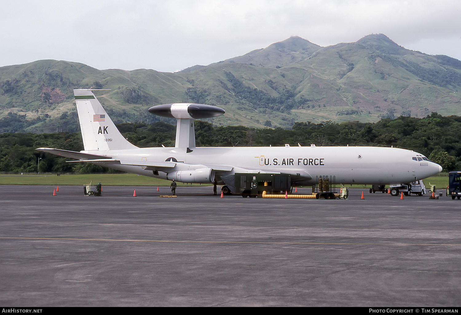 Aircraft Photo of 77-0351 / AF77-0351 | Boeing E-3B Sentry | USA - Air Force | AirHistory.net #417690