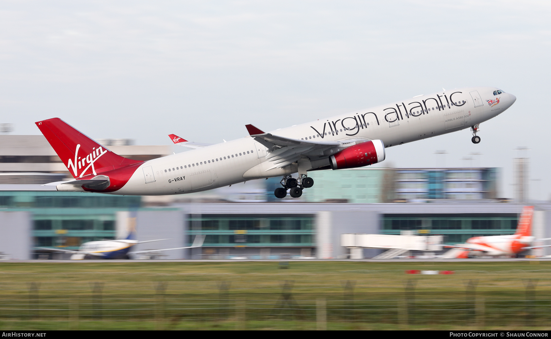 Aircraft Photo of G-VRAY | Airbus A330-343 | Virgin Atlantic Airways | AirHistory.net #417705