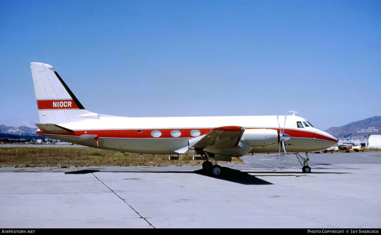 Aircraft Photo of N10CR | Grumman G-159 Gulfstream I | AirHistory.net #417721