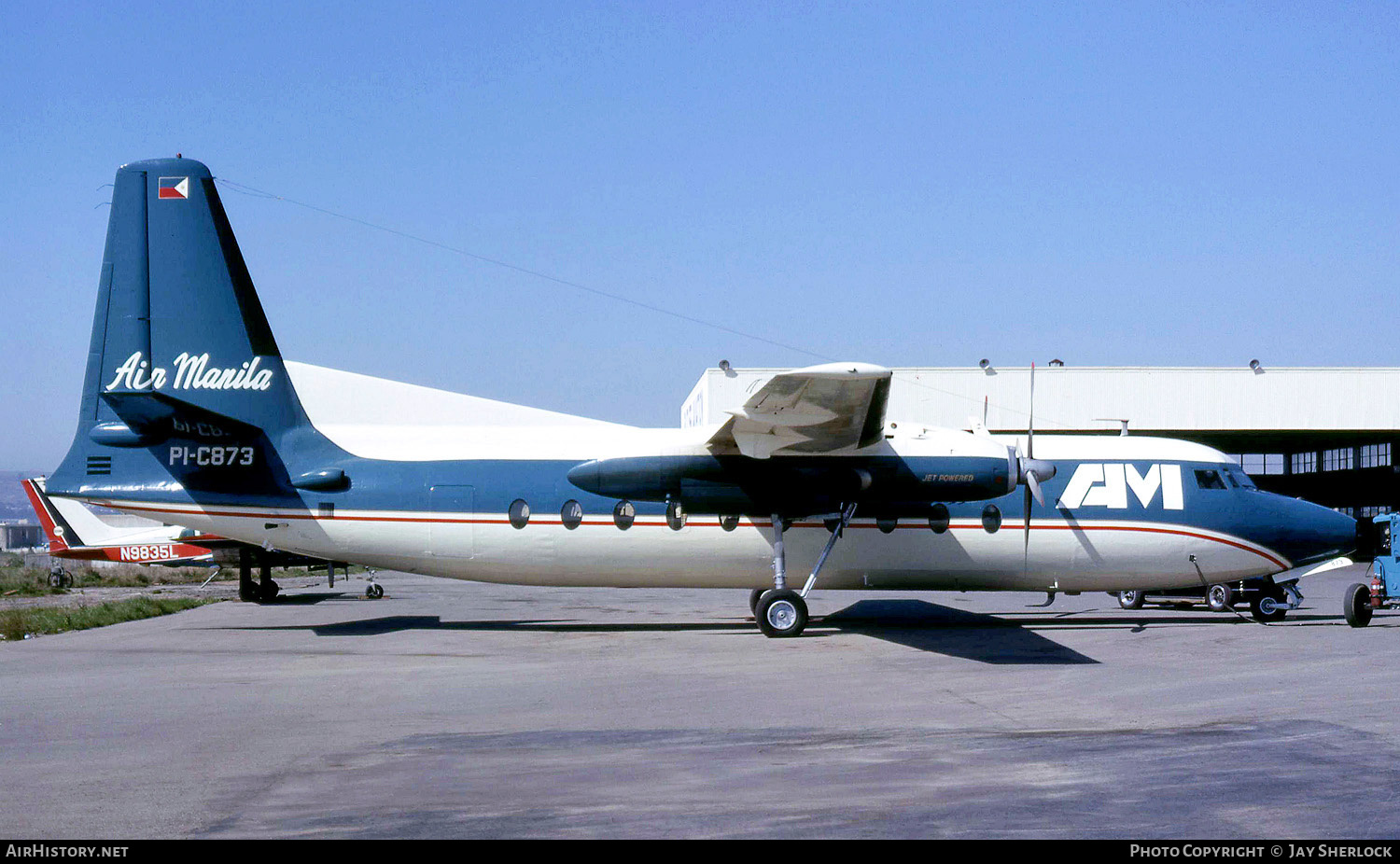 Aircraft Photo of PI-C873 | Fairchild F-27 | Air Manila | AirHistory.net #417723