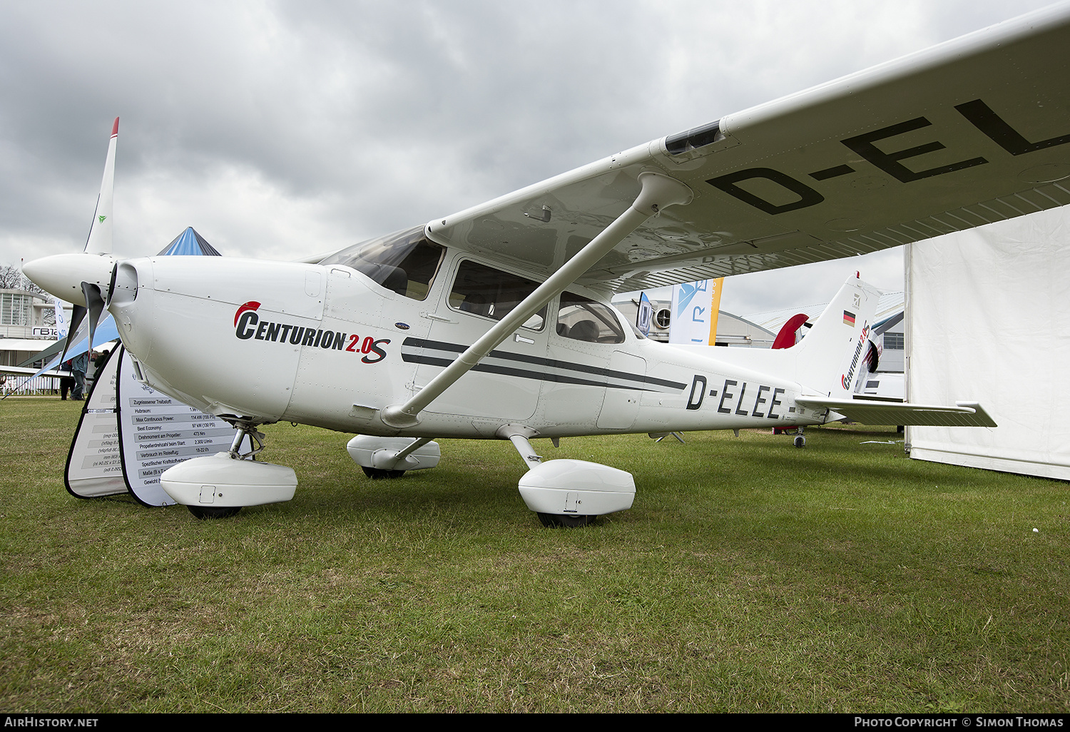 Aircraft Photo of D-ELEE | Cessna 172S(Centurion) Skyhawk SP | AirHistory.net #417737