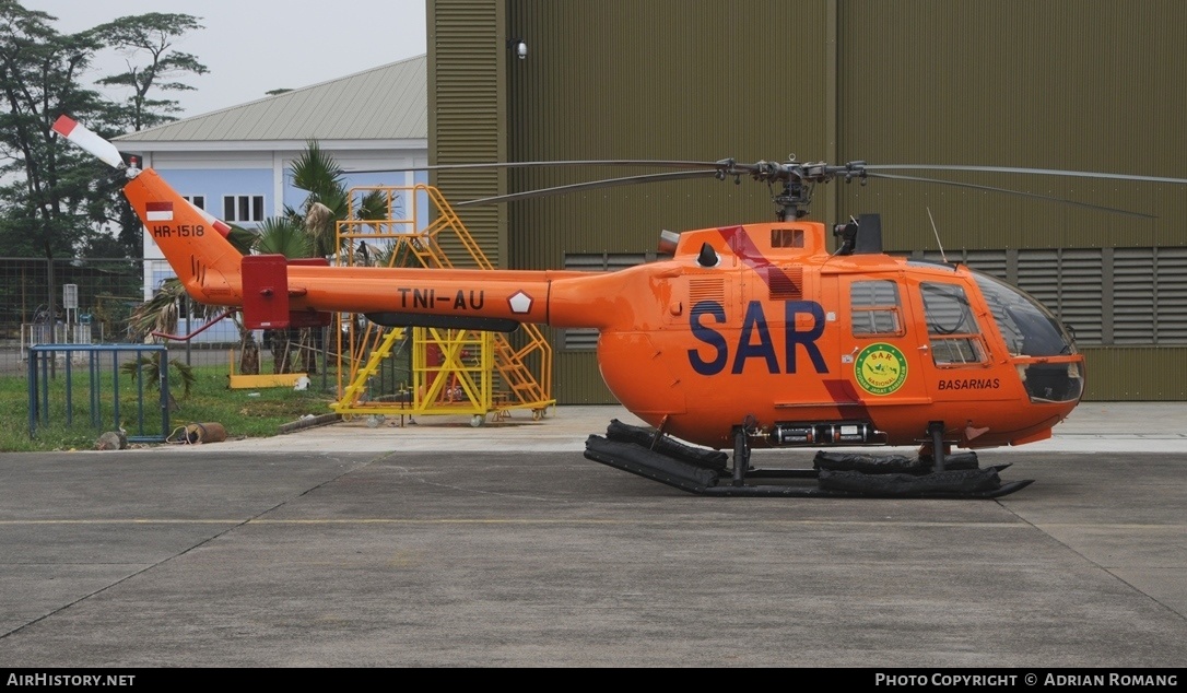 Aircraft Photo of HR-1518 | MBB NBO-105CB | Indonesia - Air Force | BASARNAS | AirHistory.net #417752