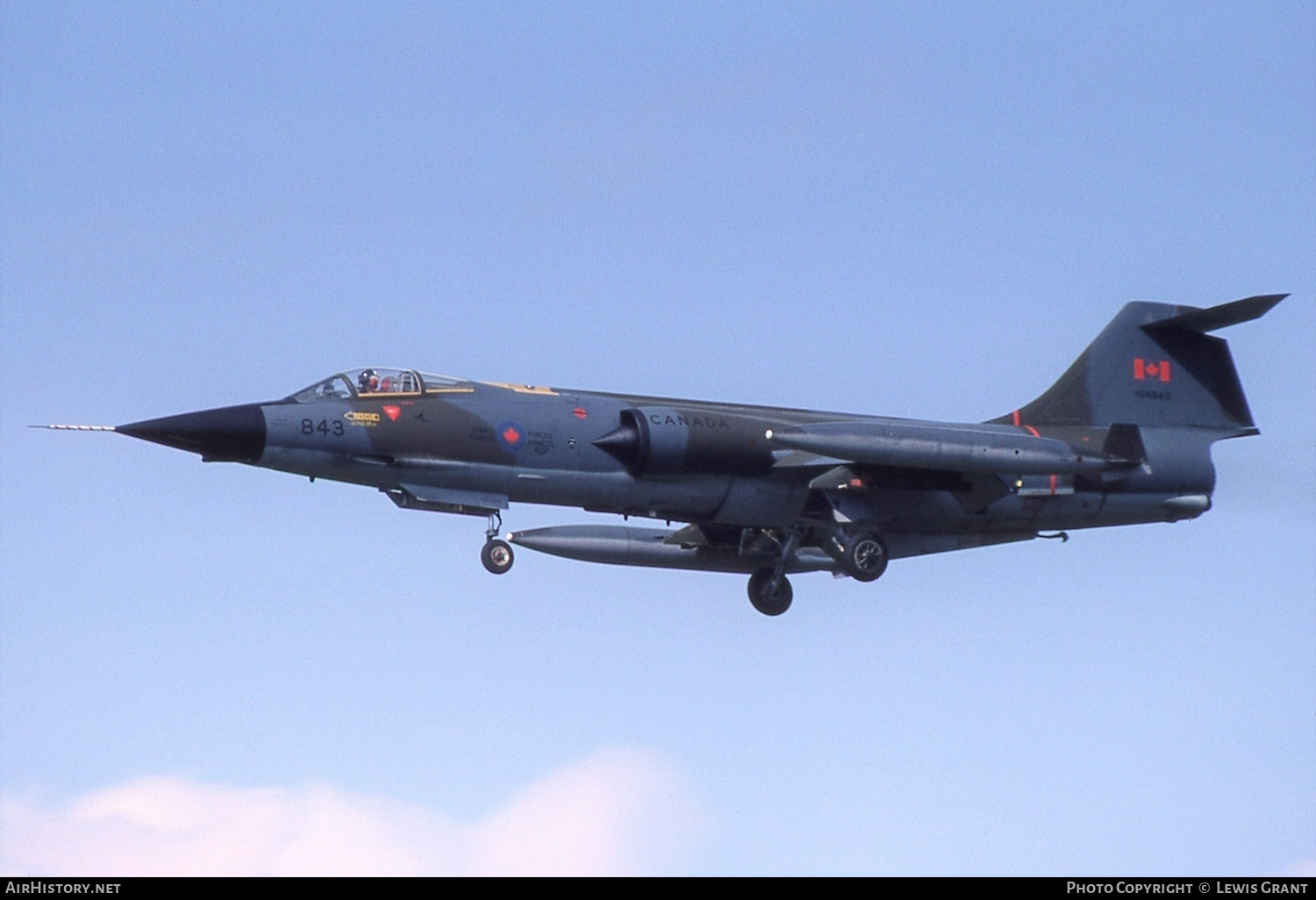 Aircraft Photo of 104843 | Canadair CF-104 Starfighter | Canada - Air Force | AirHistory.net #417753