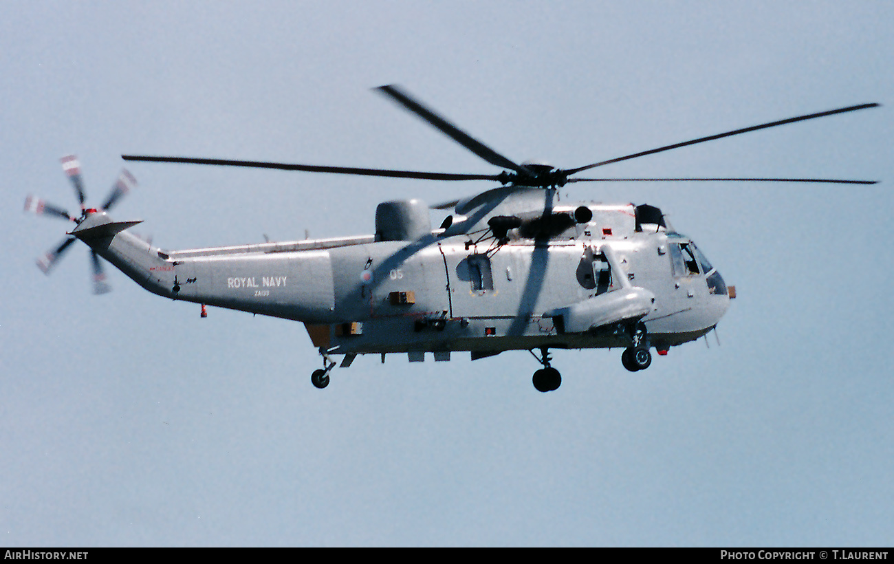 Aircraft Photo of ZA133 | Westland WS-61 Sea King HAS5 | UK - Navy | AirHistory.net #417759