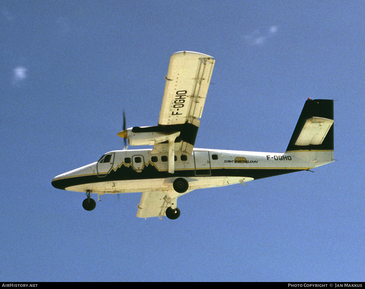 Aircraft Photo of F-OGHO | De Havilland Canada DHC-6-300 Twin Otter | Air Saint Barthélémy | AirHistory.net #417763