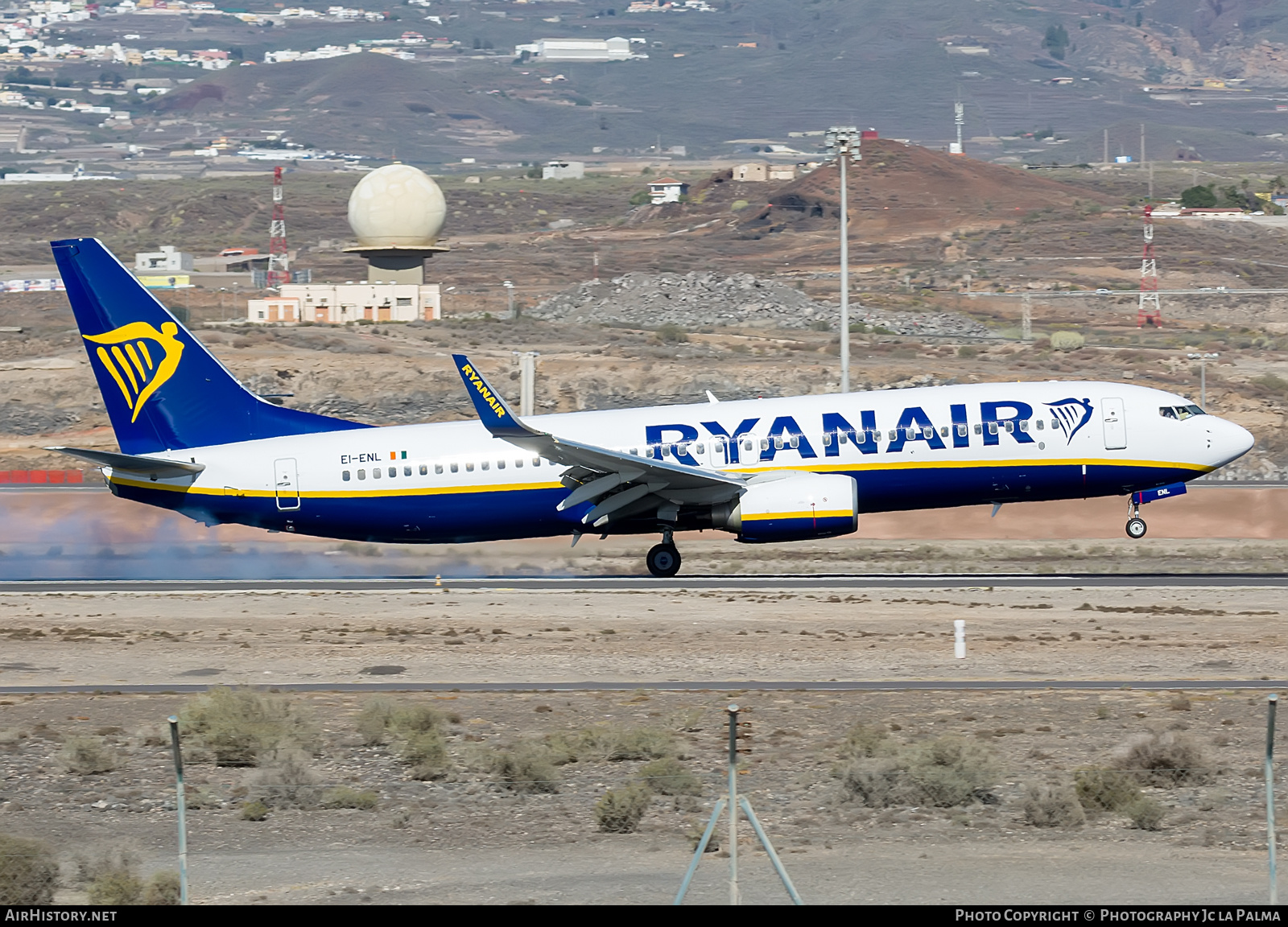 Aircraft Photo of EI-ENL | Boeing 737-8AS | Ryanair | AirHistory.net #417768