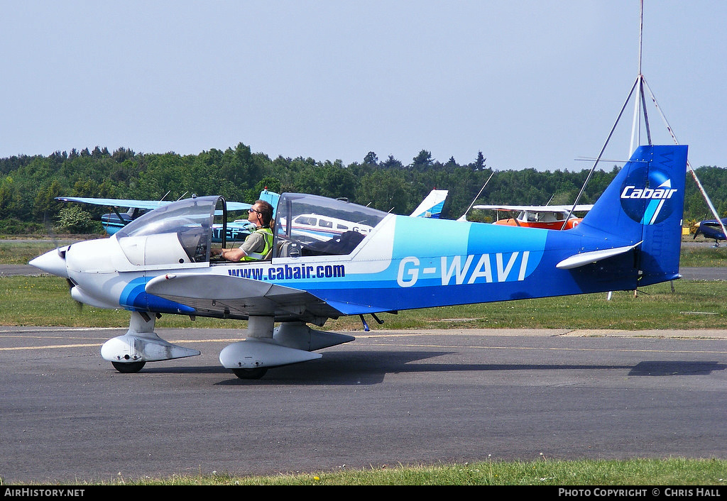 Aircraft Photo of G-WAVI | Robin HR-200-120B | Cabair | AirHistory.net #417803