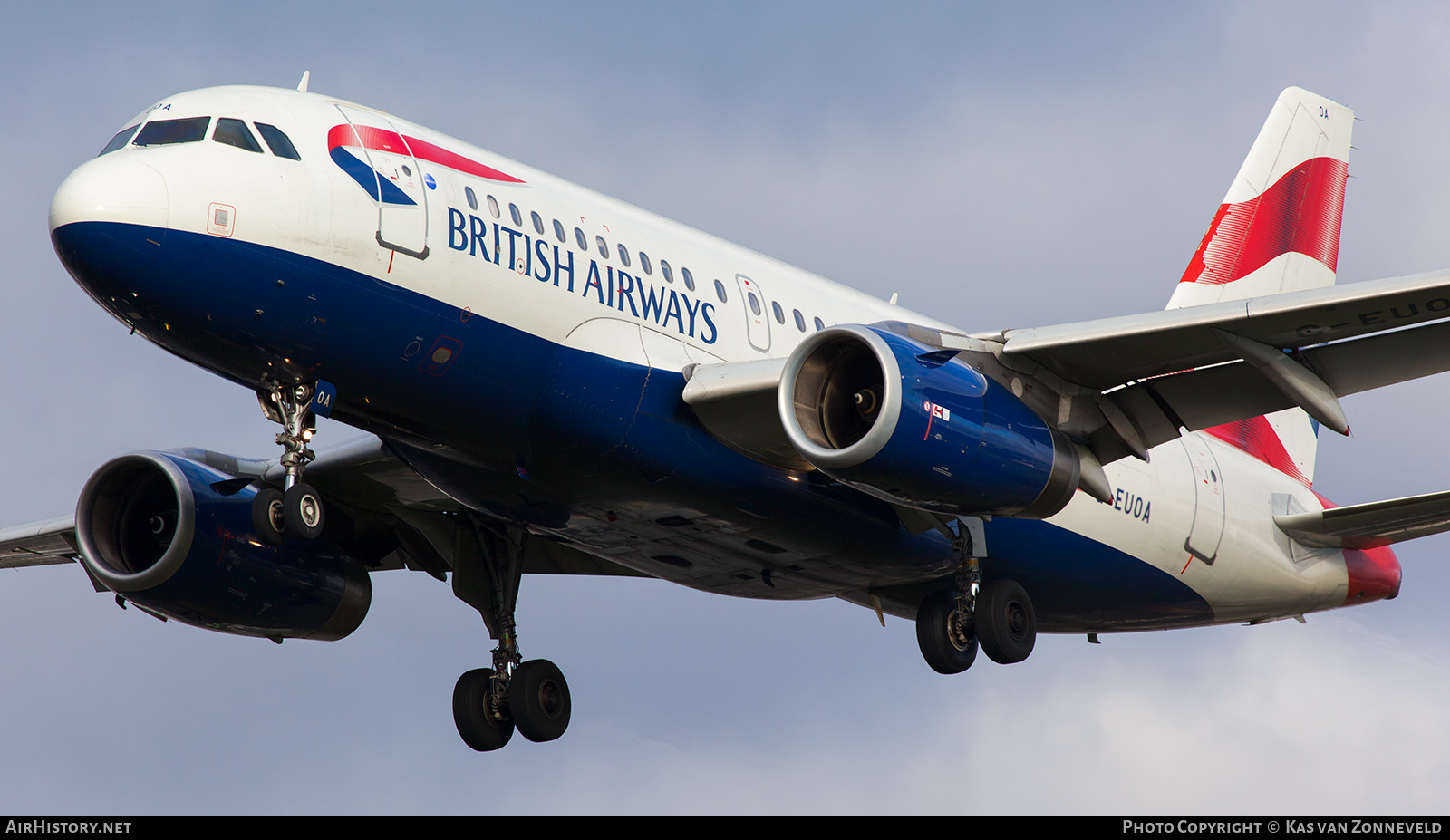 Aircraft Photo of G-EUOA | Airbus A319-131 | British Airways | AirHistory.net #417806