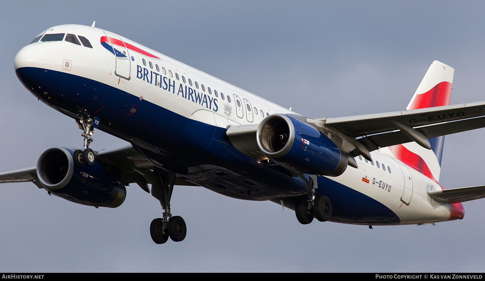 Aircraft Photo of G-EUYO | Airbus A320-232 | British Airways | AirHistory.net #417815