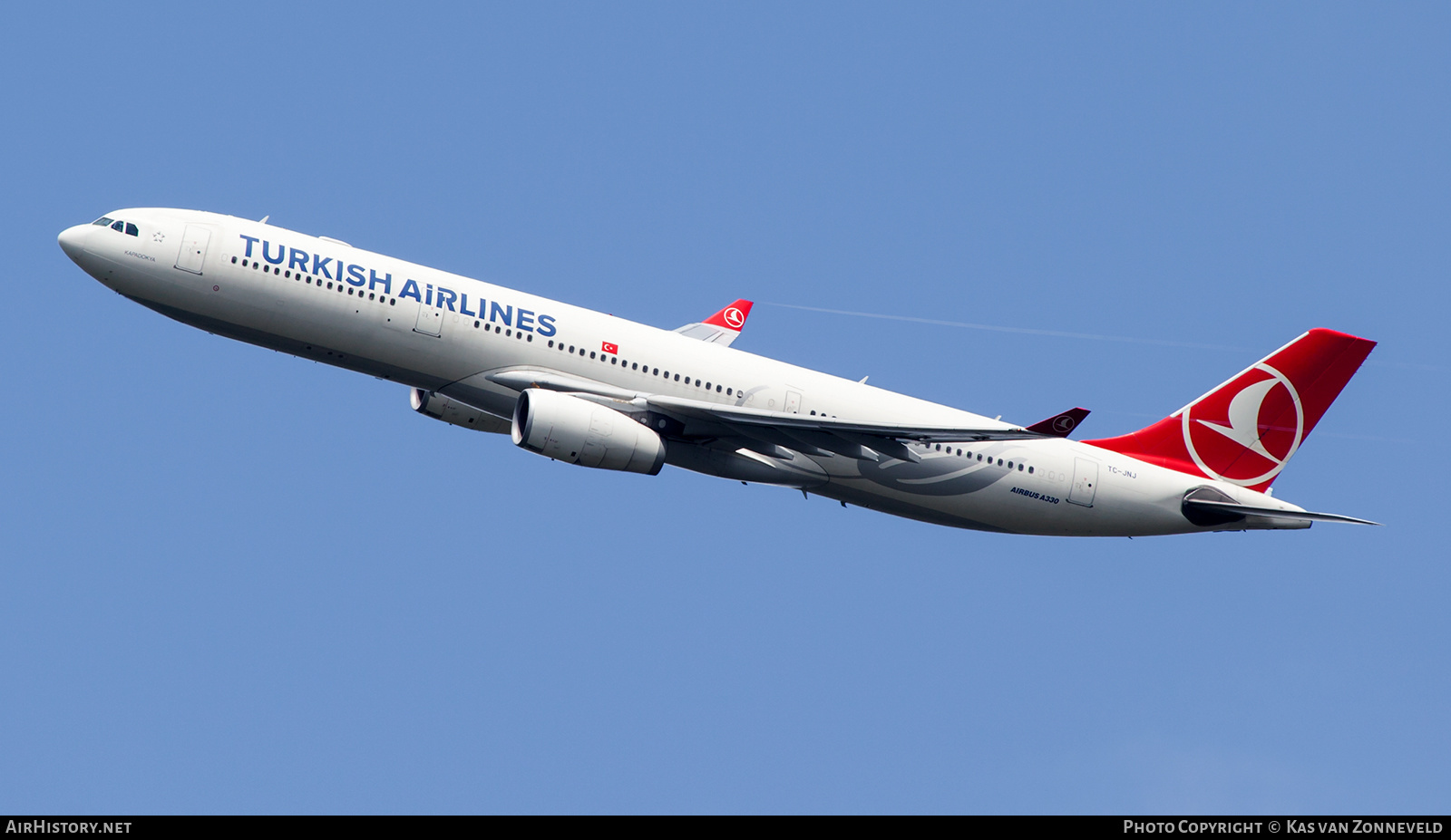Aircraft Photo of TC-JNJ | Airbus A330-343 | Turkish Airlines | AirHistory.net #417820