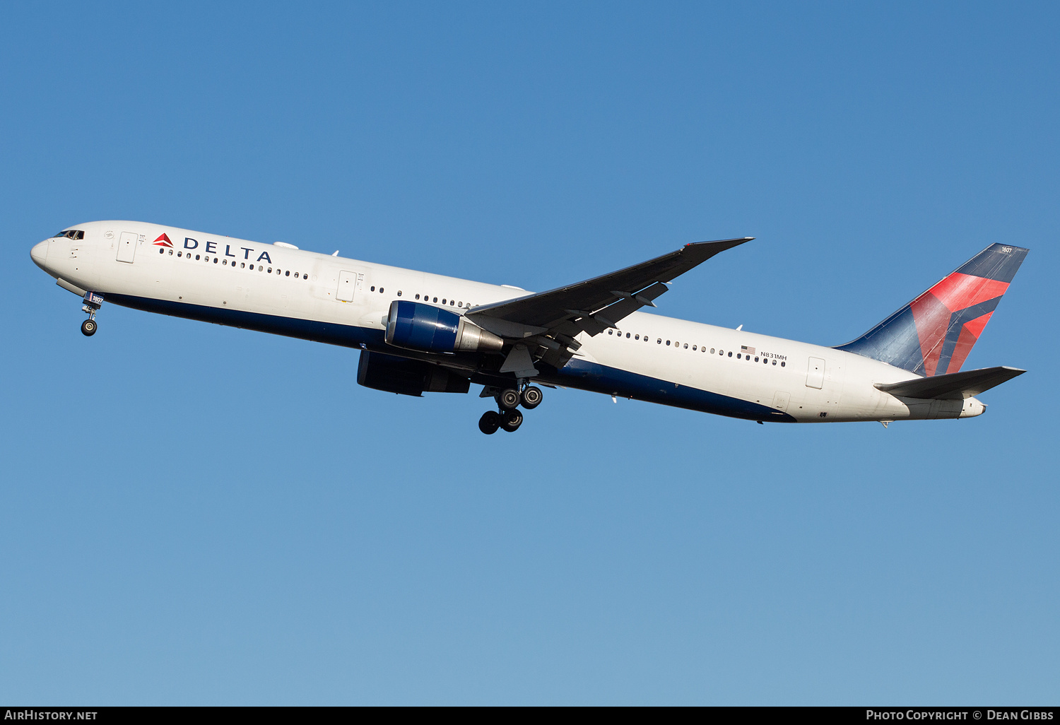 Aircraft Photo of N831MH | Boeing 767-432/ER | Delta Air Lines | AirHistory.net #417846