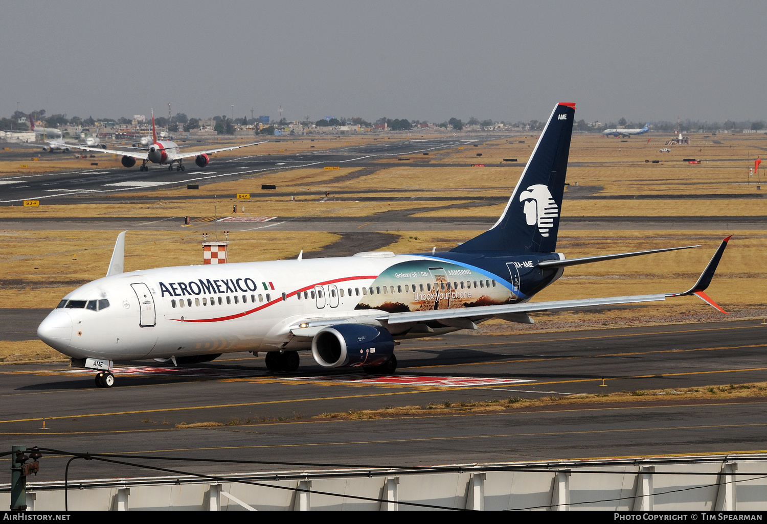 Aircraft Photo of XA-AME | Boeing 737-852 | AeroMéxico | AirHistory.net #417851