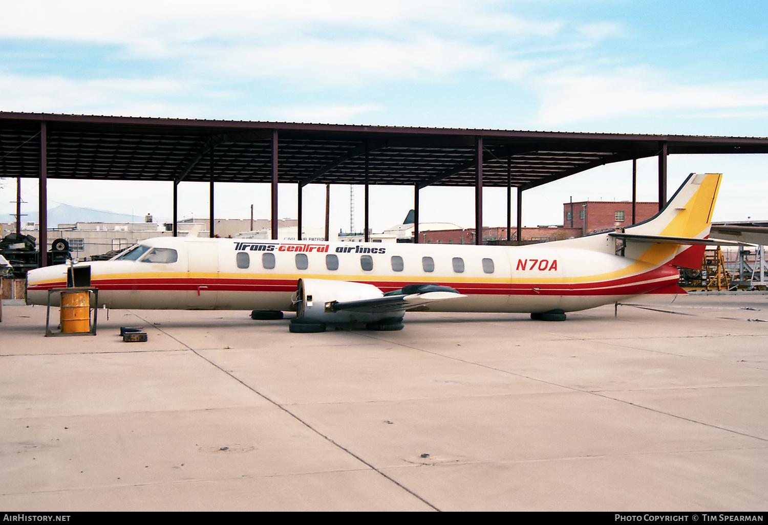 Aircraft Photo of N70A | Swearingen SA-226TC Metro II | Trans-Central Airlines | AirHistory.net #417863