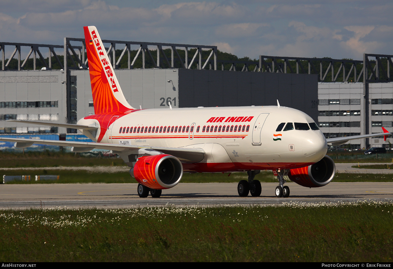 Aircraft Photo of D-AVYY | Airbus A319-112 | Air India | AirHistory.net #417886