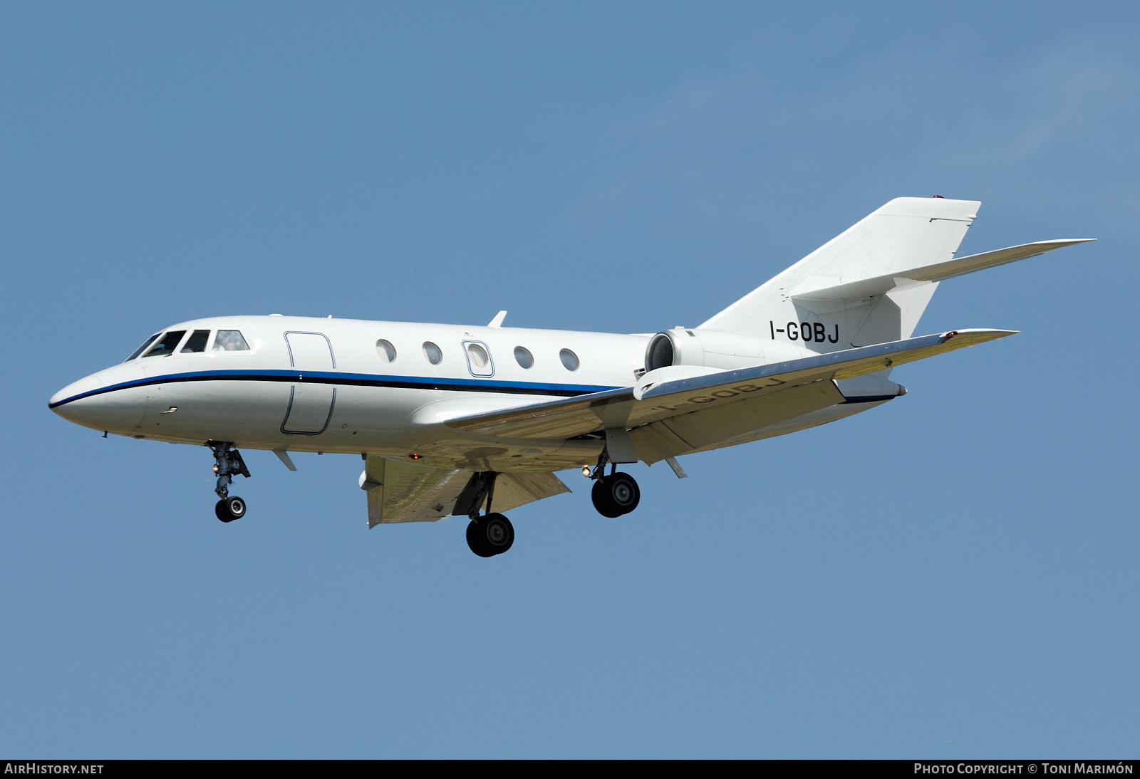 Aircraft Photo of I-GOBJ | Dassault Falcon 20C-5 | AirHistory.net #417905