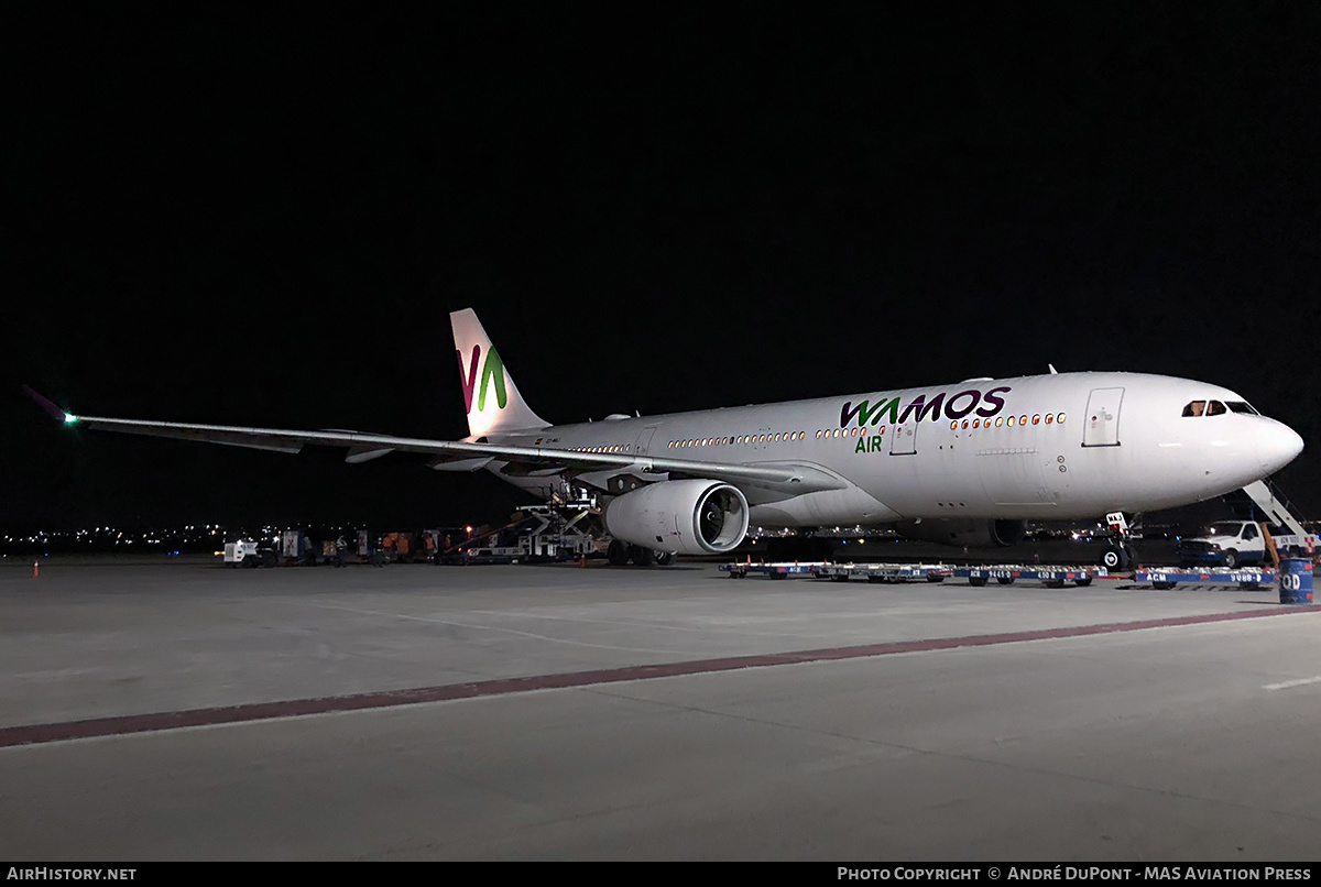 Aircraft Photo of EC-MAJ | Airbus A330-243 | Wamos Air | AirHistory.net #417923